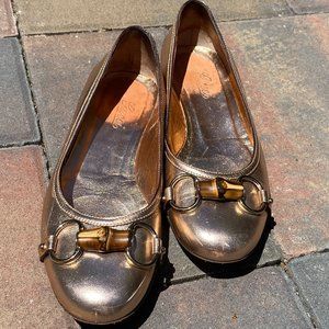 Rose Gold Gucci Slides